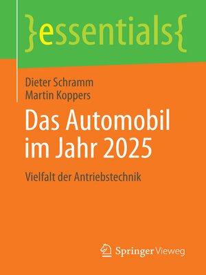cover image of Das Automobil im Jahr 2025